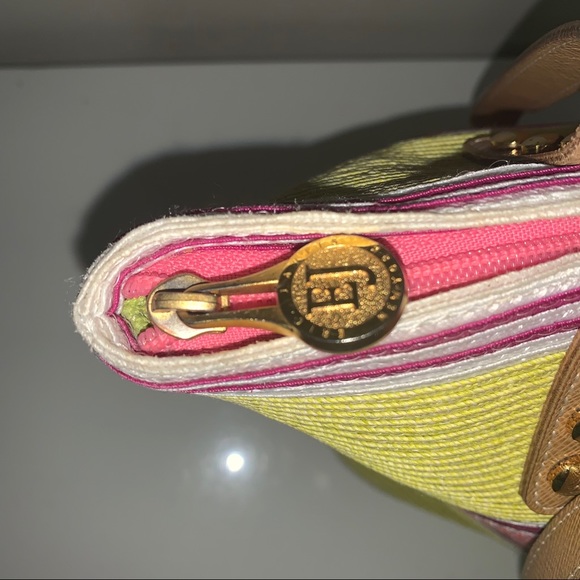 Eric Javits New York Woven Multicolored Tote - Picture 6 of 9